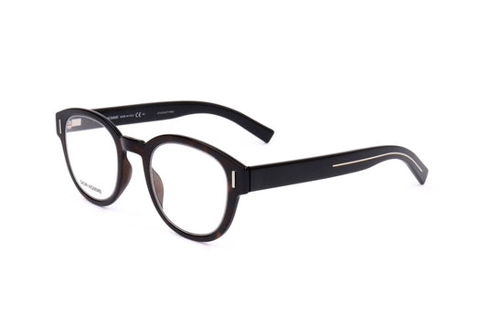Dior Homme Dark Havana Eyeglasses Model DIORFRACTIONO3 86