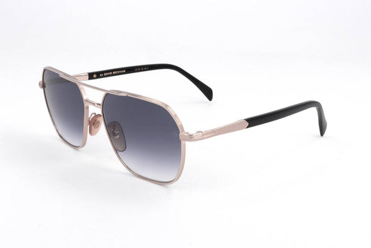 David Beckham Gold Black Sunglasses – Model DB 1128/G/S RHL