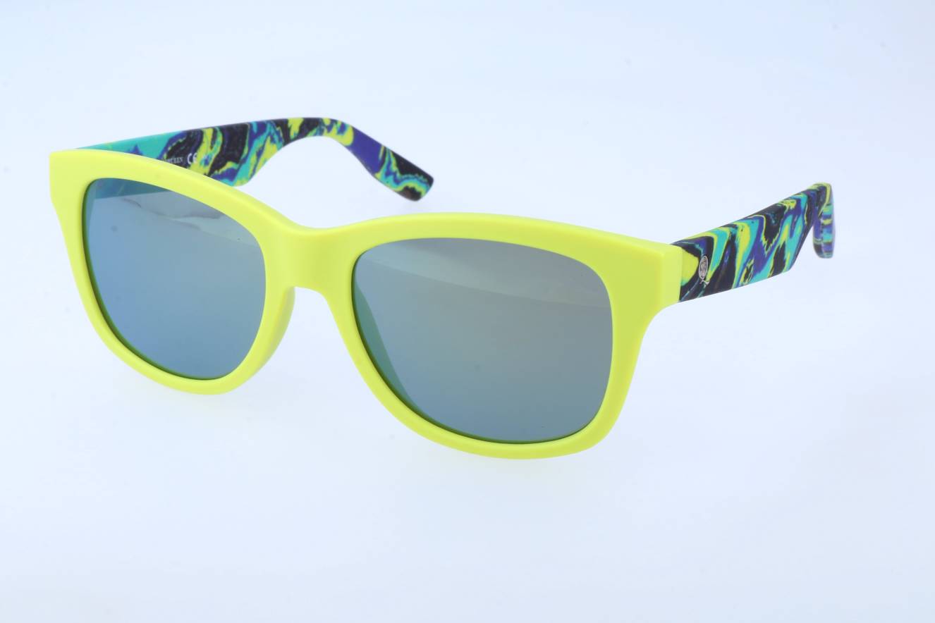 Alexander McQueen Sun Matt Lime Marble Lime MCQ 0002/S