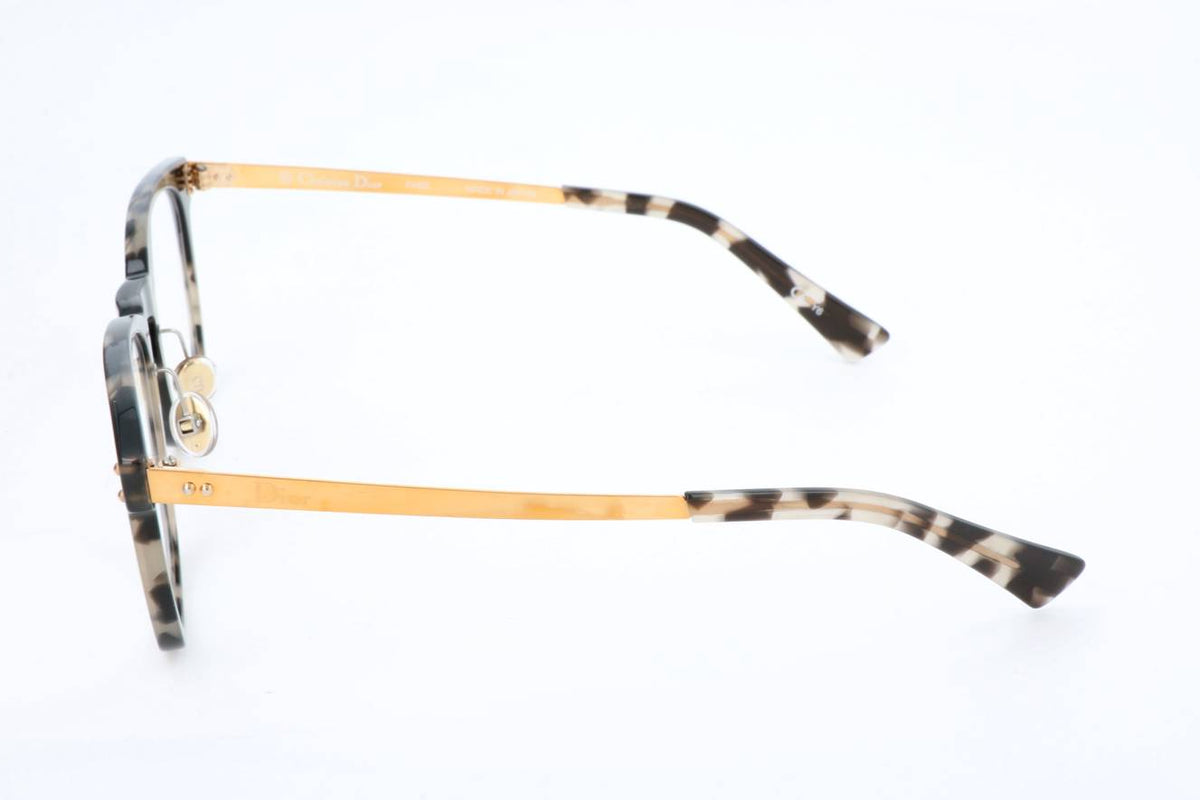 Dior Grey Havana Eyeglasses – Model DIOREXQUISEO4 ACI