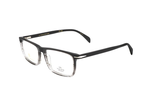 David Beckham Black Horn Eyeglasses Model DB 1019 37N