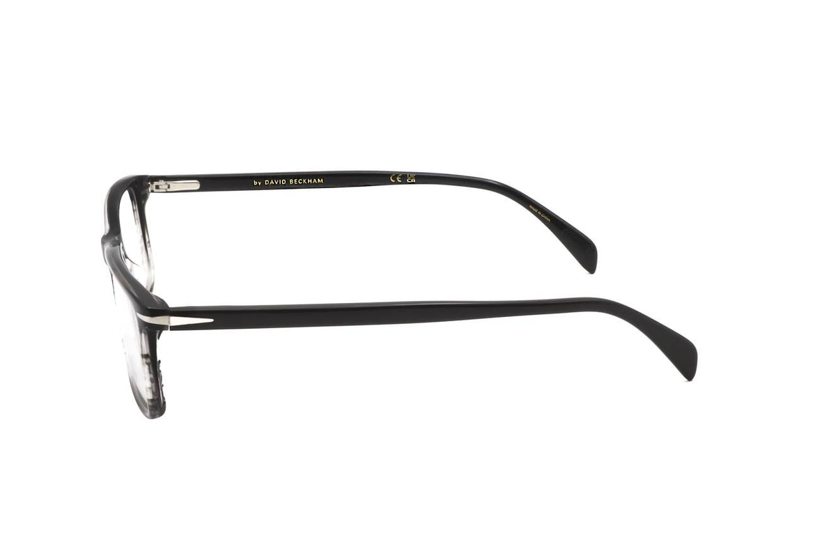 David Beckham Black Horn Eyeglasses Model DB 1019 37N
