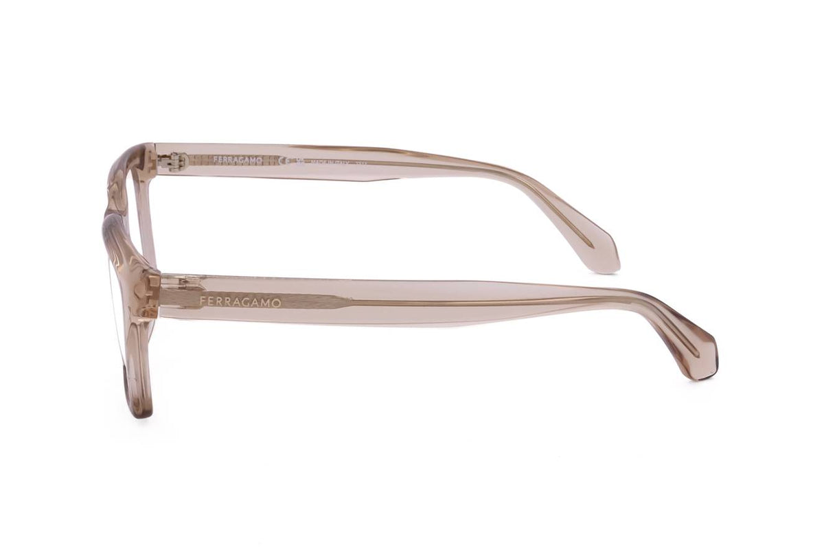 Ferragamo Transparent Beige Eyeglasses Model SF2986 259