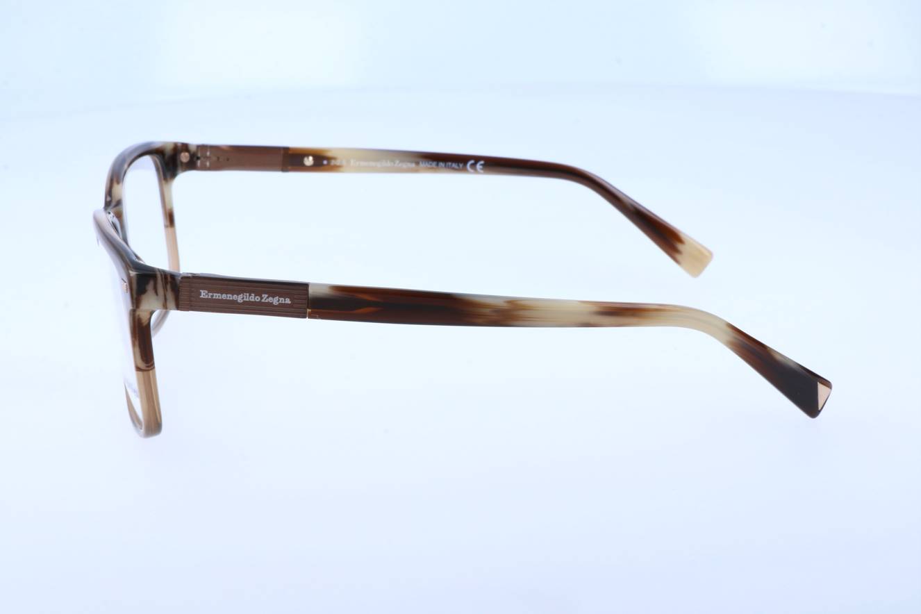 Ermenegildo Zegna Frame Brown Horn EZ5045