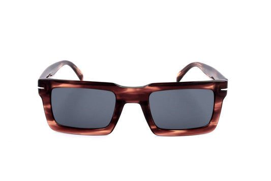 David Beckham Brown Horn Sunglasses Model DB 7126/S EX4