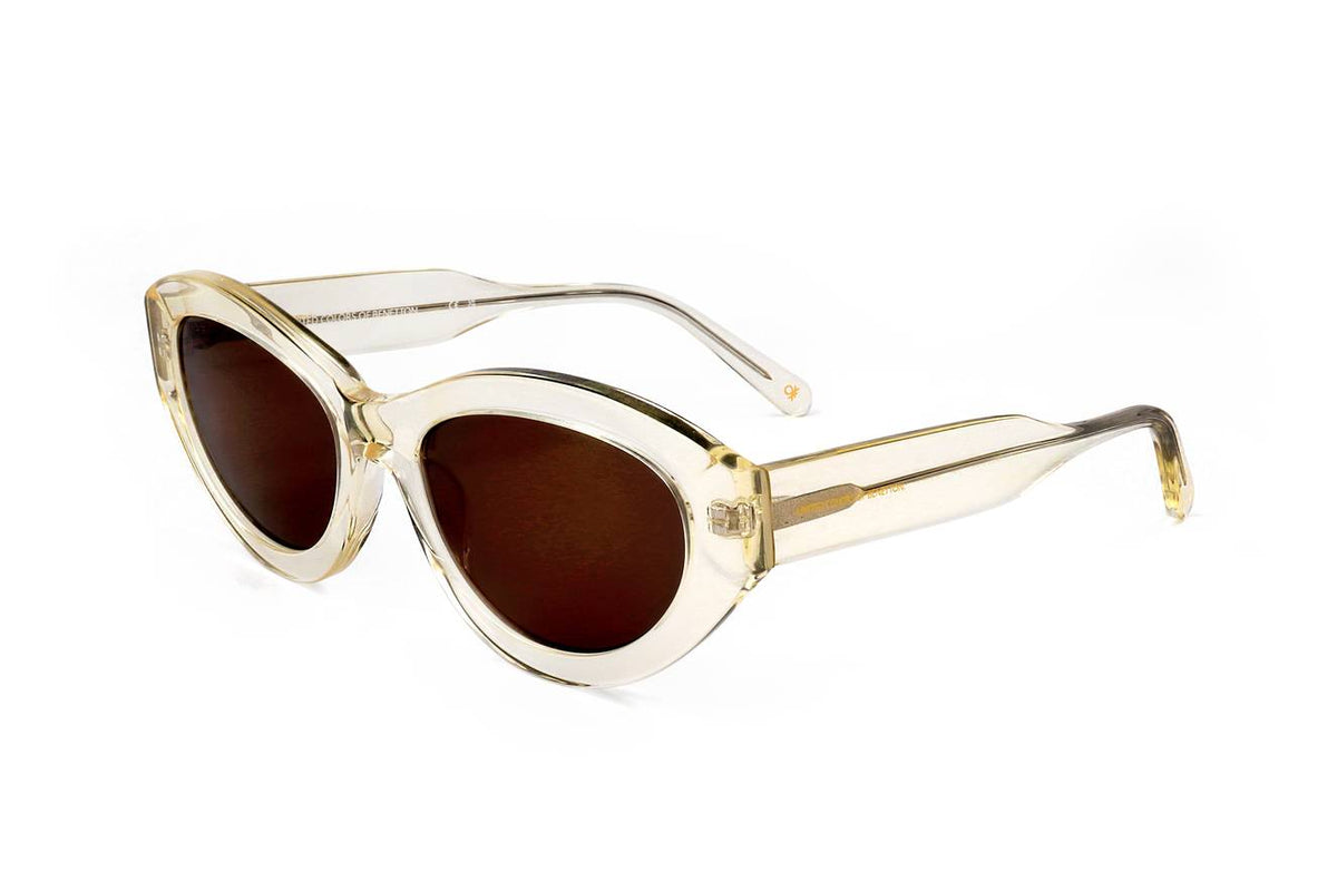 Benetton Gloss Crys Lt Yellow Sunglasses – Model BE5050 487