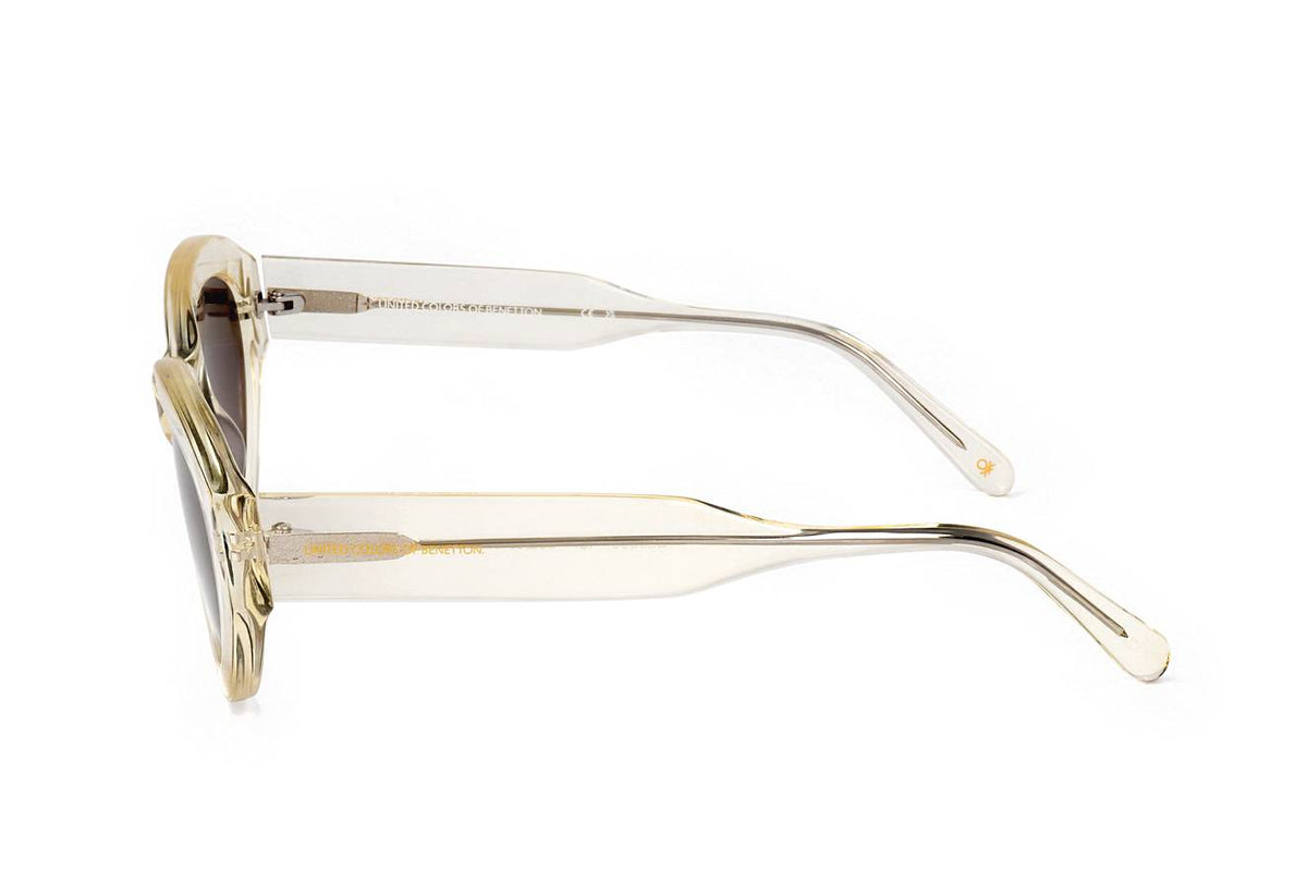 Benetton Gloss Crys Lt Yellow Sunglasses – Model BE5050 487