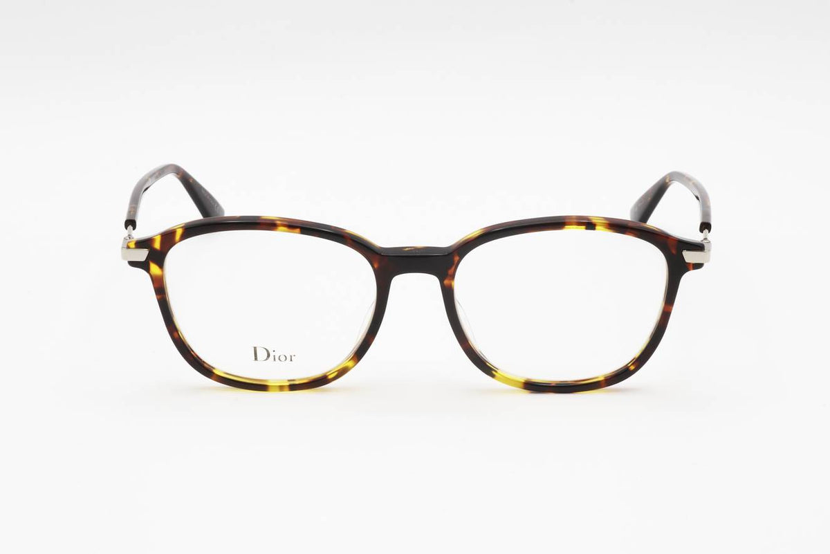 Dior Yellow Havana Eyeglasses Model DIORESSENCE7 SCL