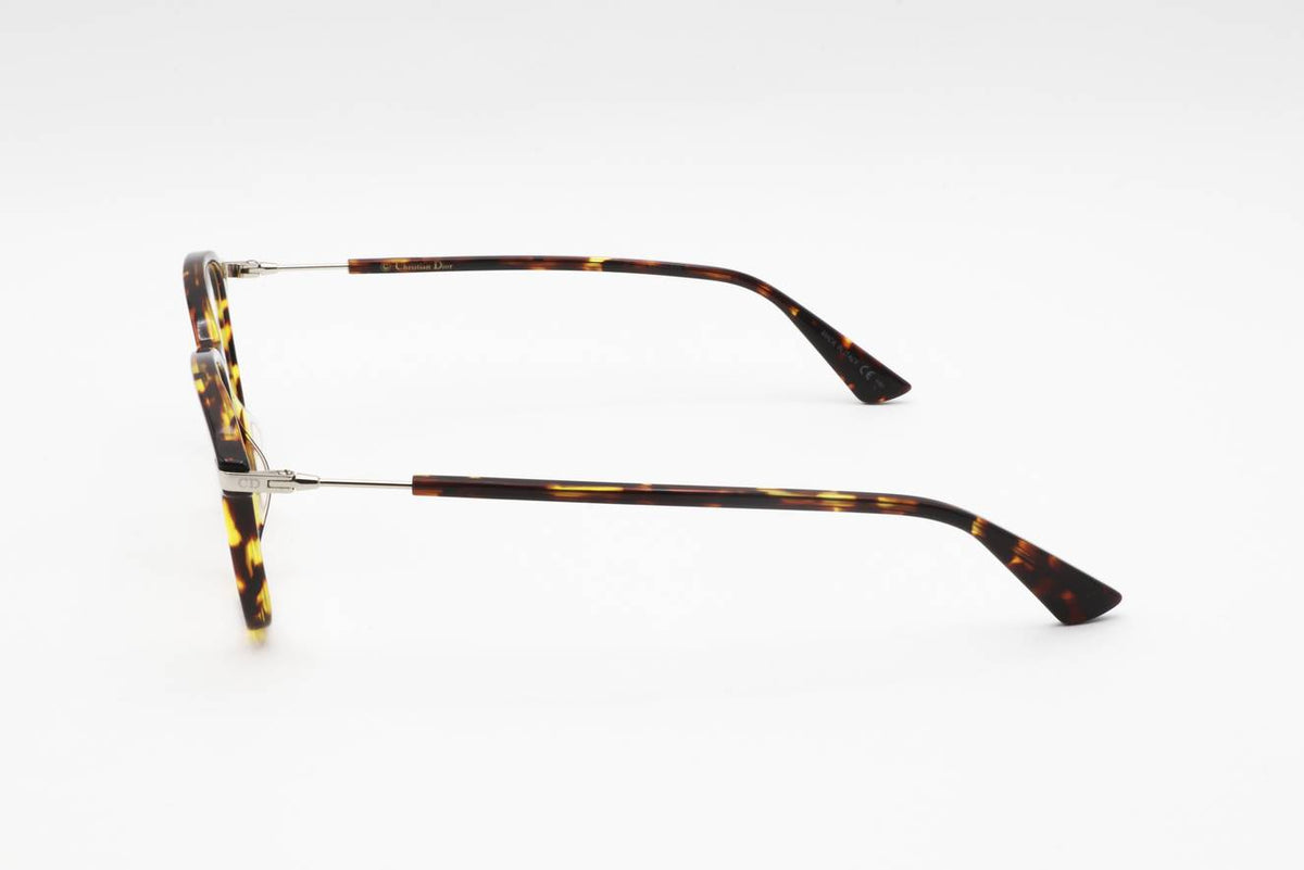 Dior Yellow Havana Eyeglasses Model DIORESSENCE7 SCL