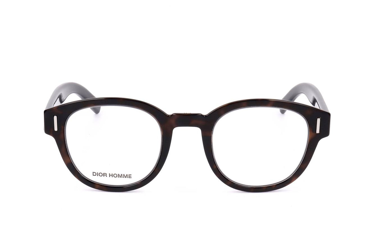 Dior Homme Dark Havana Eyeglasses Model DIORFRACTIONO3 86