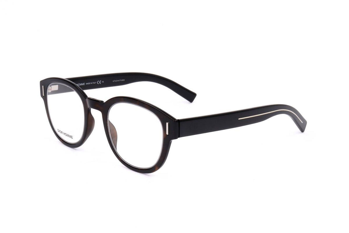 Dior Homme Dark Havana Eyeglasses Model DIORFRACTIONO3 86