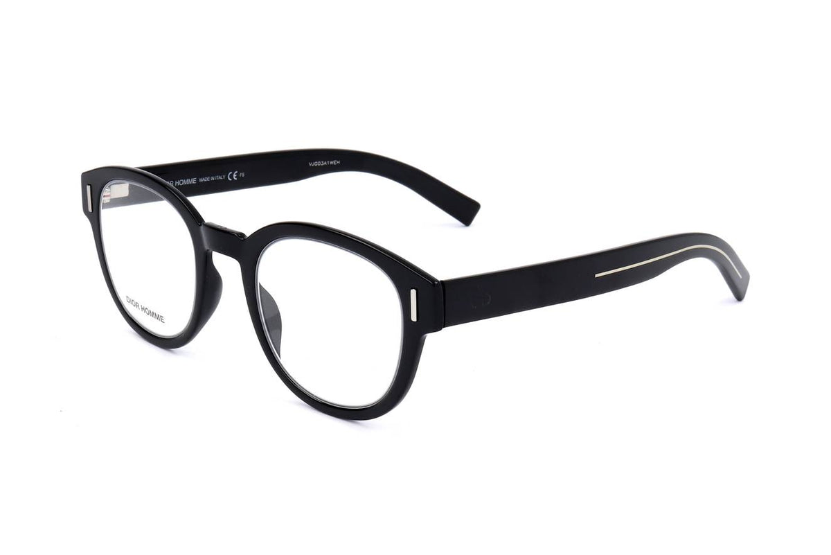 Dior Homme Black Eyeglasses Model DIORFRACTIONO3 807