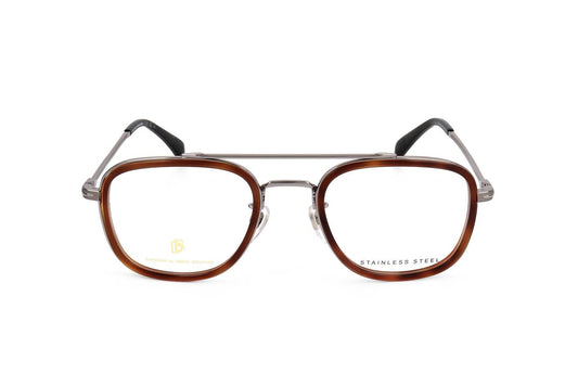 David Beckham Ruthenium Havana Eyeglasses – Model DB 7012 31Z