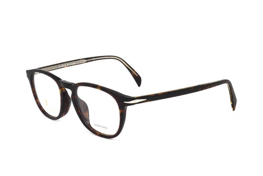 David Beckham Havana Eyeglasses  Model DB 1021/F 86