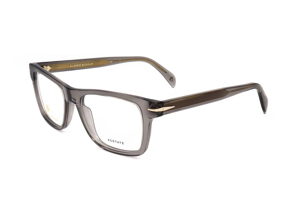 David Beckham Grey Eyeglasses Model DB 1073 KB7