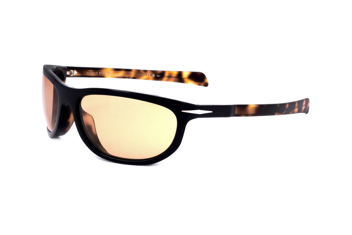 David Beckham Black Havana Sunglasses Model DB 7117/S WR7