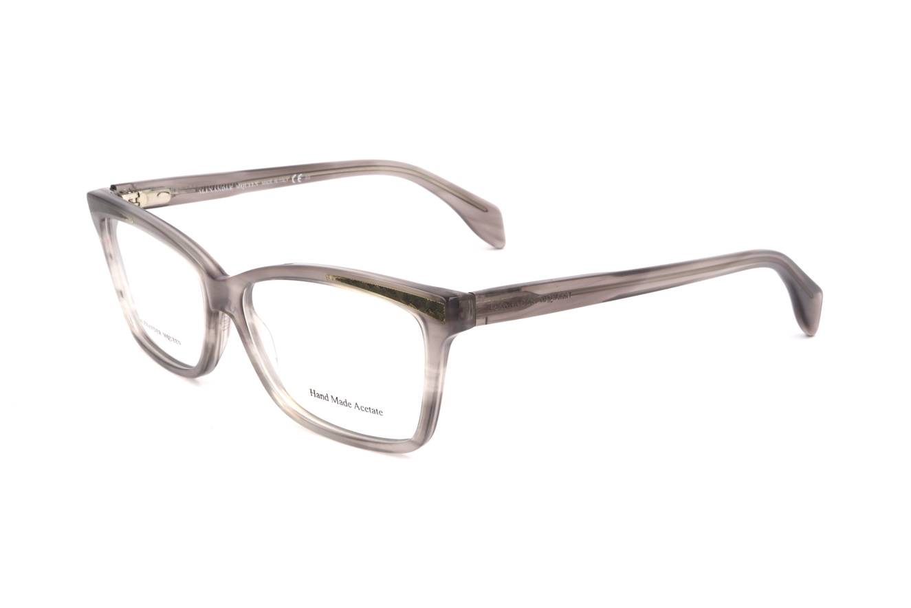 Alexander McQueen Frame Striped Grey AMQ 4207