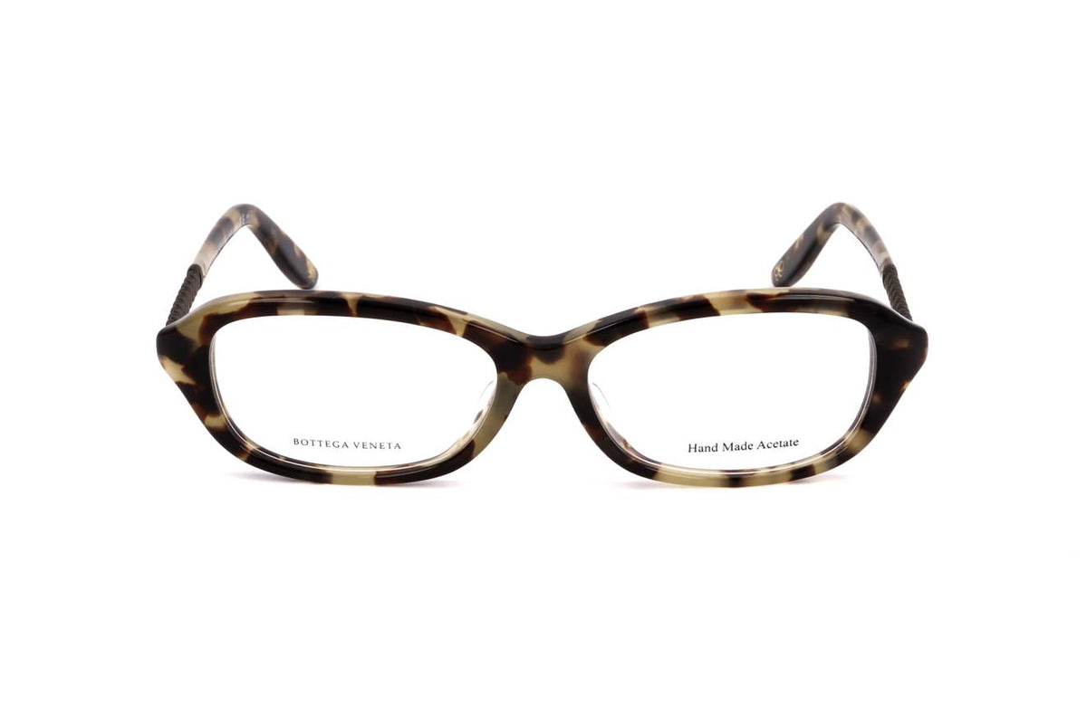 Bottega Veneta Khaki Matt Brass Eyeglasses – Model B.V. 6034/F 9VW