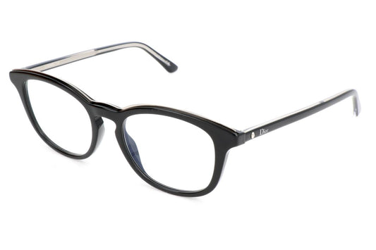Dior Black Crystal Eyeglasses Model MONTAIGNE40 VSW
