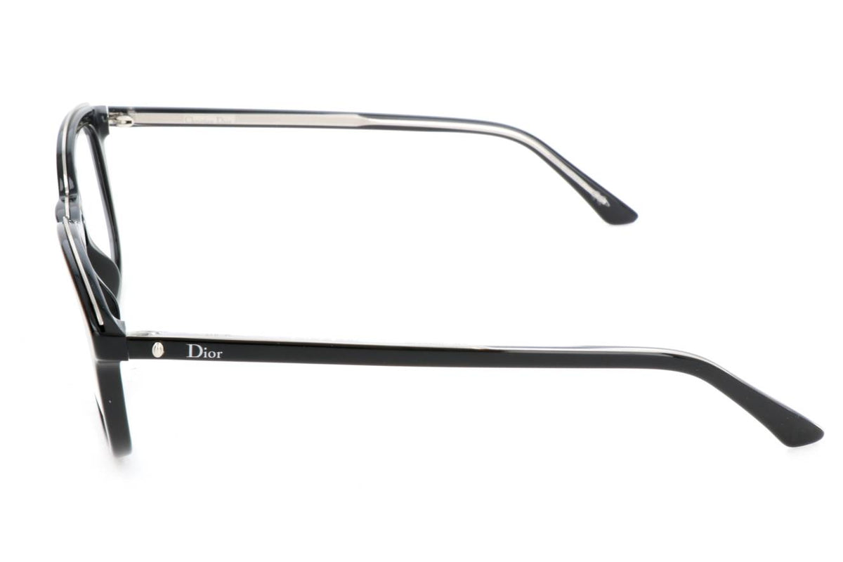 Dior Black Crystal Eyeglasses Model MONTAIGNE40 VSW