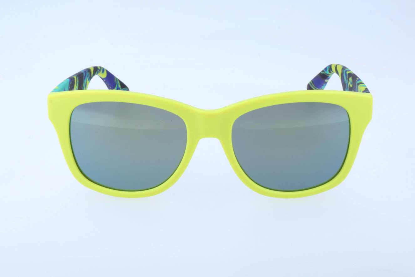 Alexander McQueen Sun Matt Lime Marble Lime MCQ 0002/S