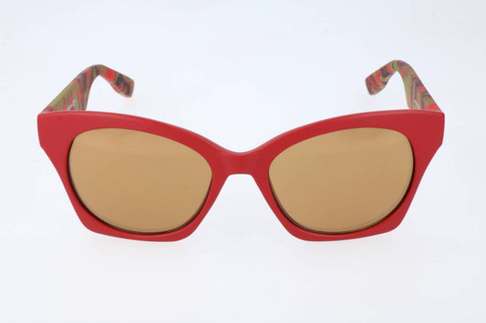 Alexander McQueen Sun Red Marble Red MCQ 0003/S