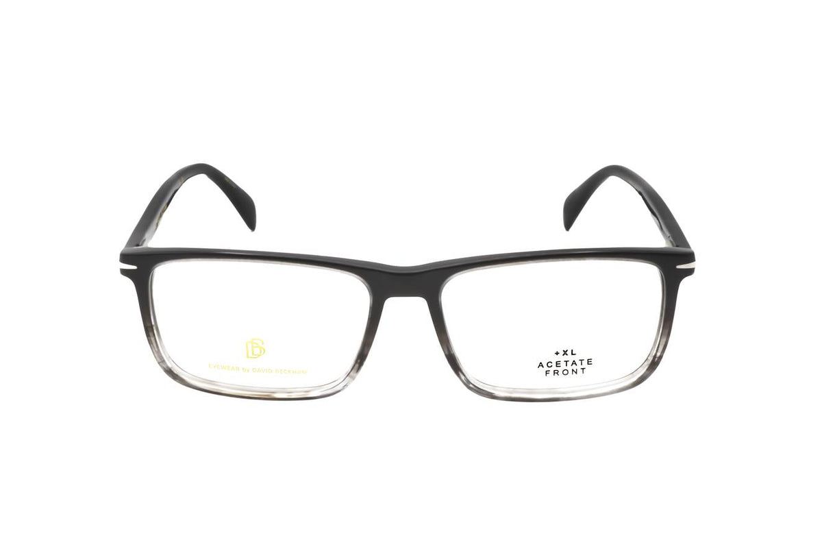 David Beckham Black Horn Eyeglasses Model DB 1019 37N