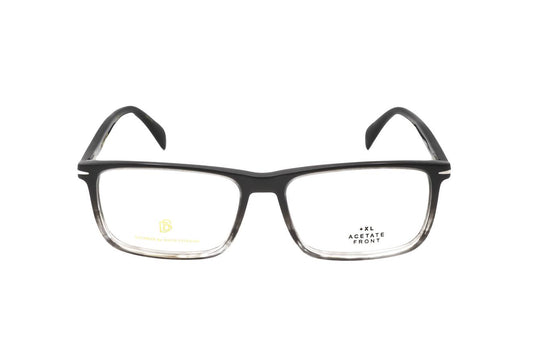 David Beckham Black Horn Eyeglasses Model DB 1019 37N