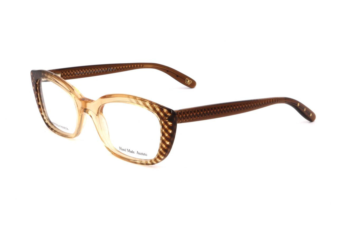 Bottega Veneta Cross Brown Shaded Brown Eyeglasses Model B.V. 236 SJ9