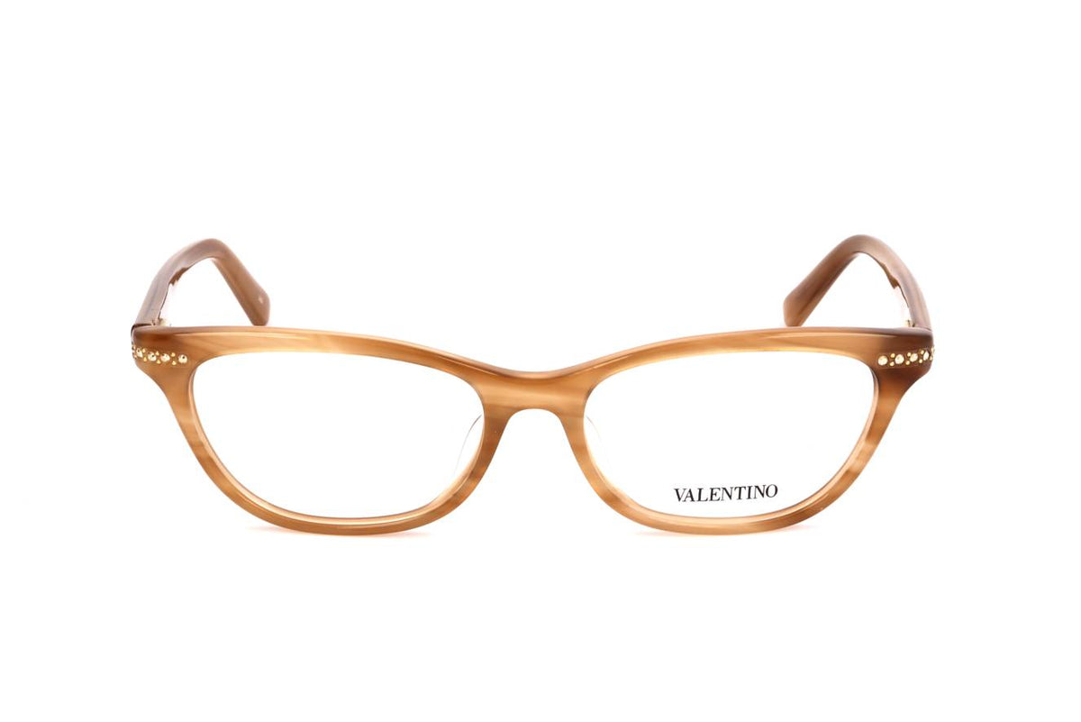 Valentino Striped Honey Eyeglasses Model V2646R 772