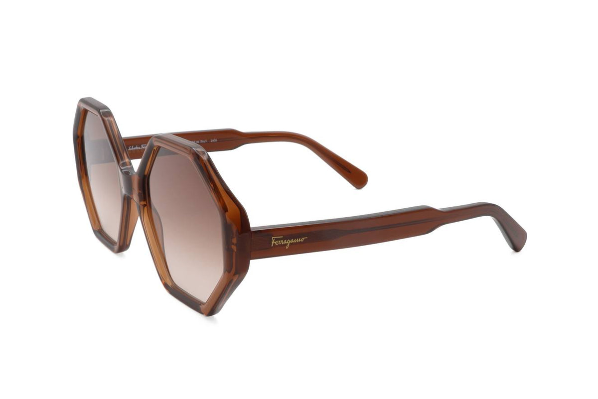 Ferragamo Crystal Brown Sunglasses – Model SF1070S 210