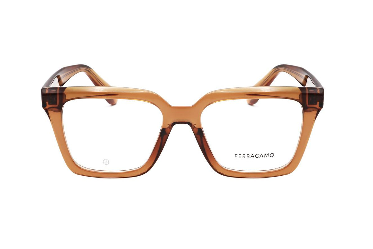 Ferragamo Transparent Caramel Eyeglasses – Model SF2985 261