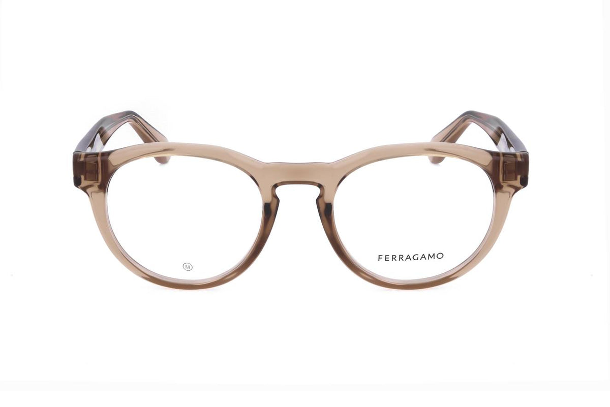 Ferragamo Transparent Sand Eyeglasses Model SF2987E 278