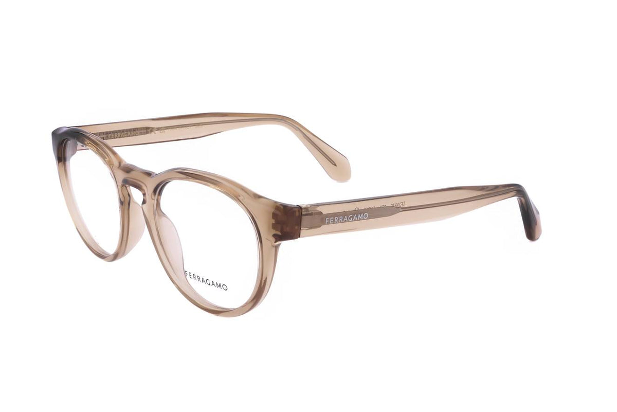 Ferragamo Transparent Sand Eyeglasses Model SF2987E 278
