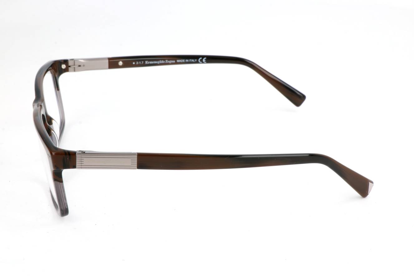 Ermenegildo Zegna Frame Brown Horn EZ5046