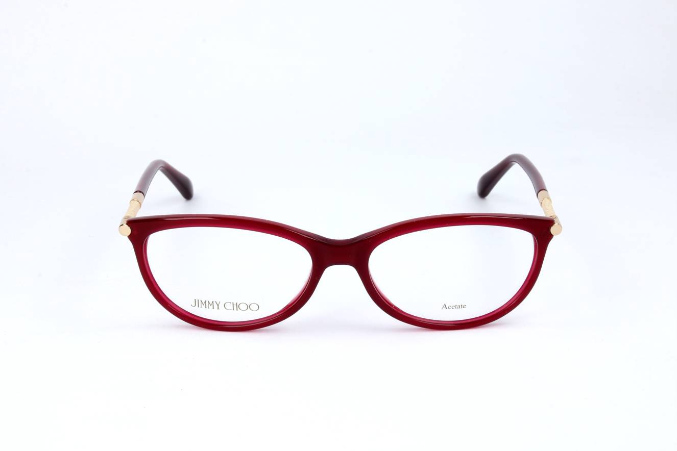 Jimmy Choo Frame Burgundy JC154