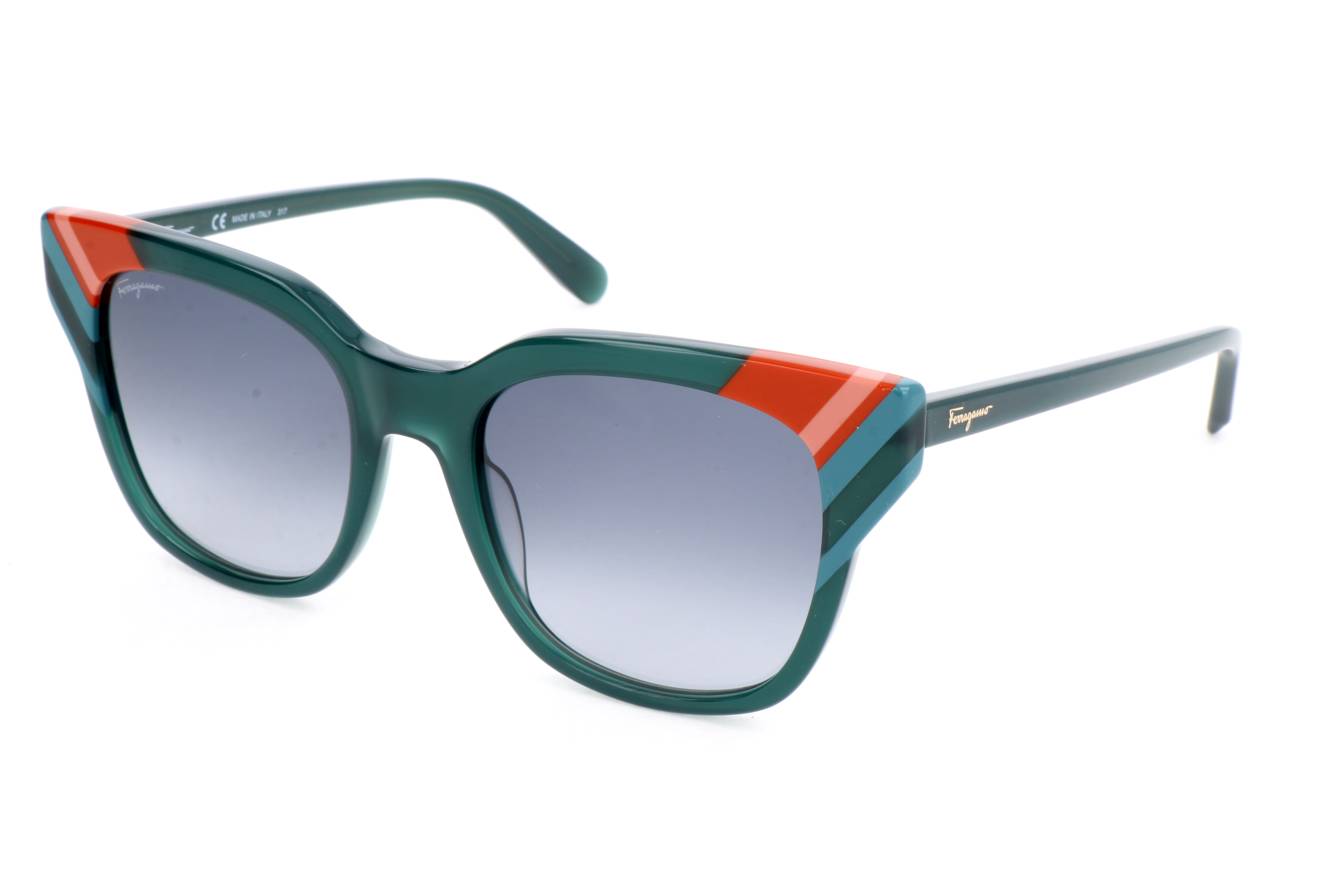 Ferragamo Sun Opaline Green SF875S